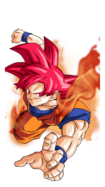 Goku SSJ God Dragon Ball